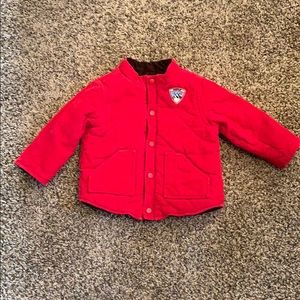 Baby Gap corduroy coat. Red. Awesome.
